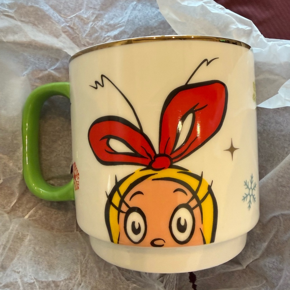 🎄 Lenox Merry Grinchmas™ Stacking Mugs – Set of 4 🎄 - Picture 7 of 8